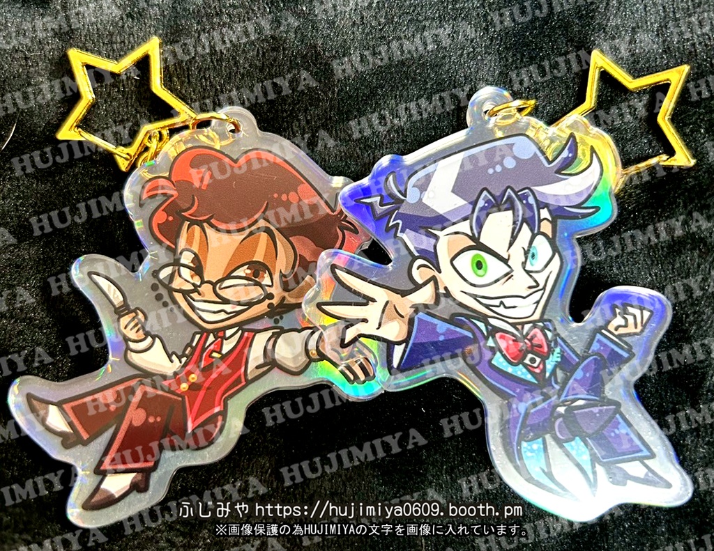 ハズビンホテル★オーロラアクリルキーホルダー★④