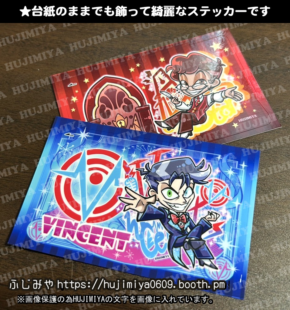 Hazbin Hotel★ICカードステッカー★Card Sticker