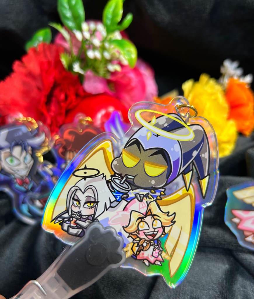 ハズビンホテル★オーロラアクリルキーホルダー★⑤