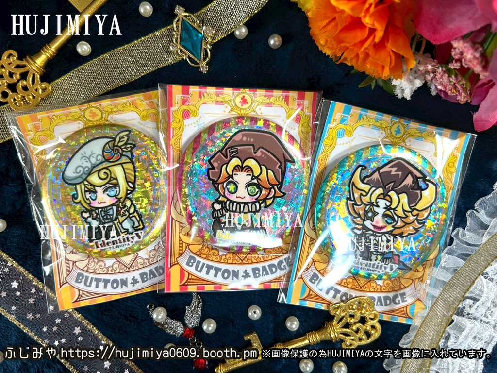 第五人格★缶バッチ&アクリルキーホルダー