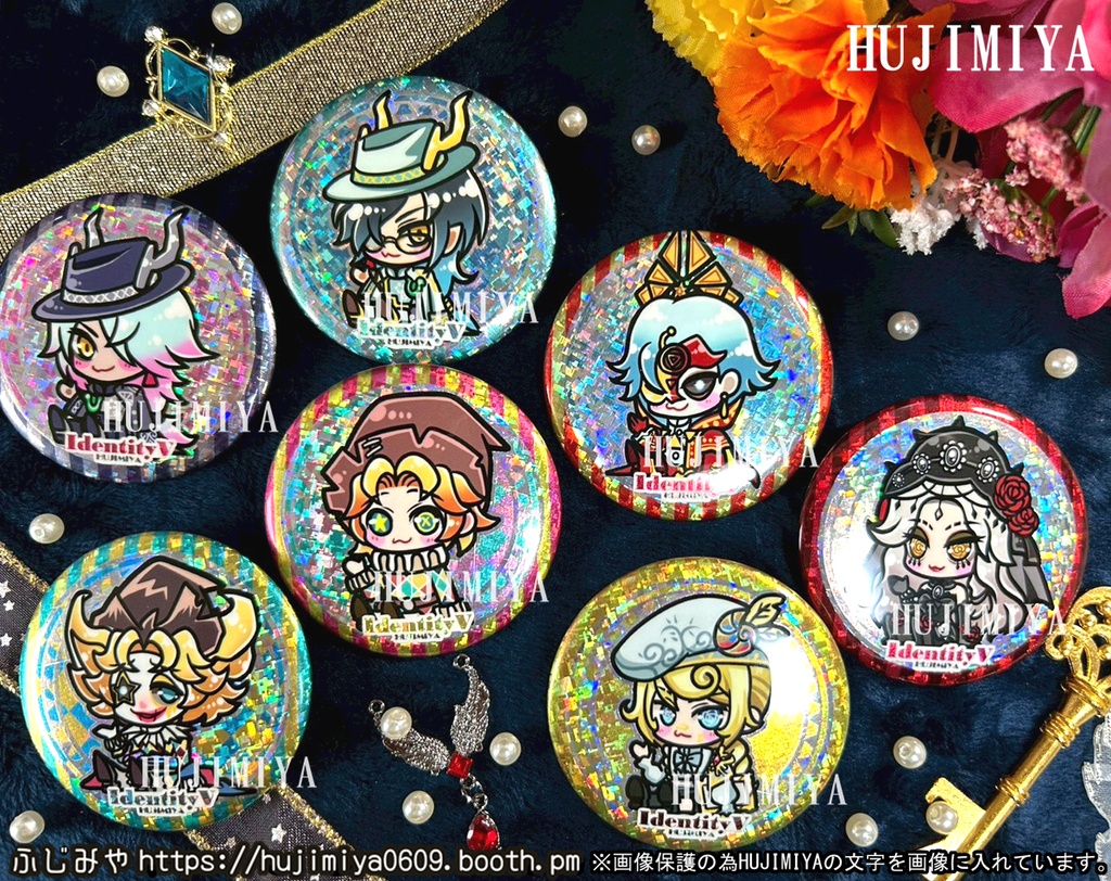 第五人格★缶バッチ&アクリルキーホルダー