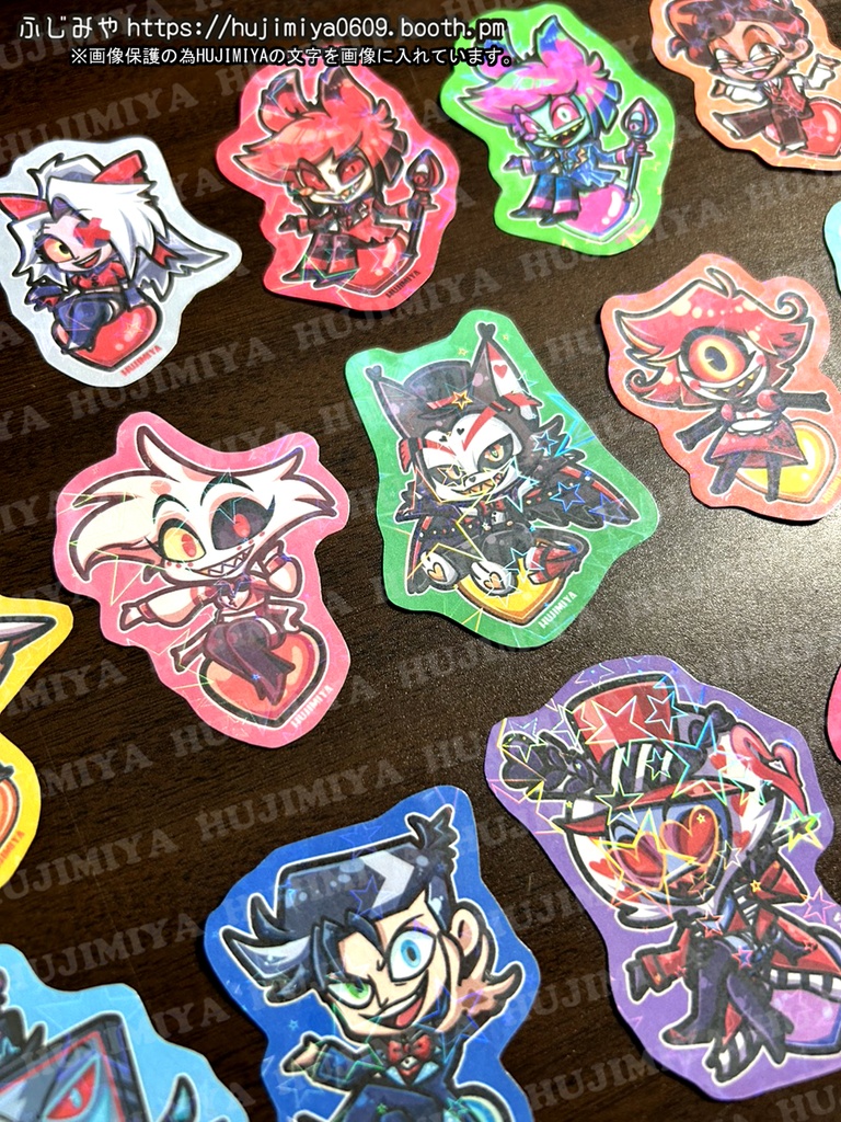 ハズビンホテル💗Hazbin Hotel💗ホログラムシール⑤