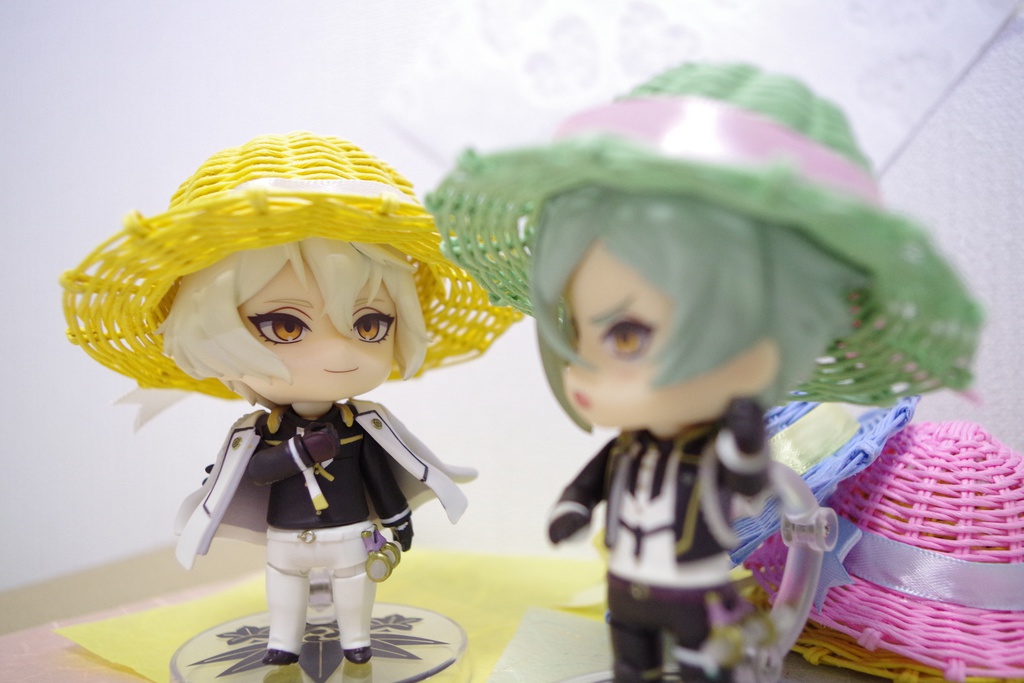 ねんどいど用麦わら帽子(2サイズ展開)ゆ