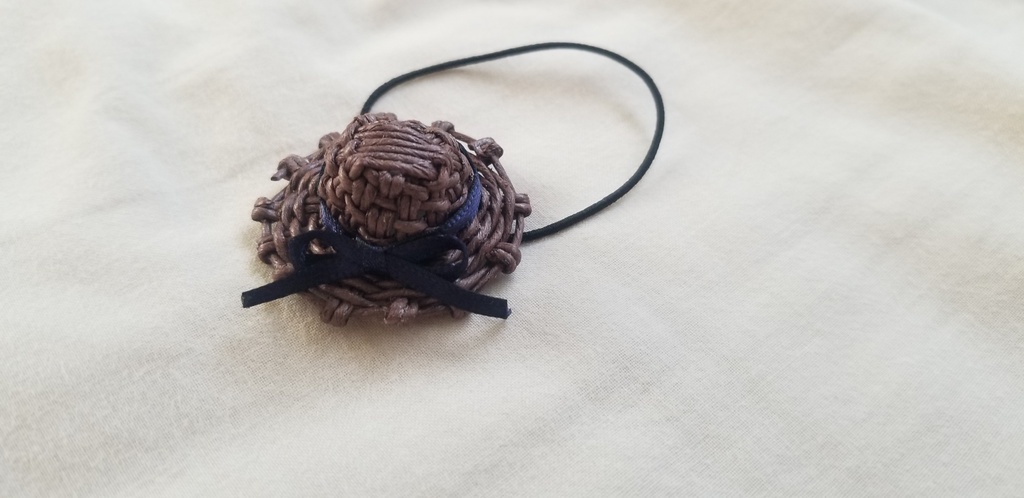 もちマス用麦わら帽子