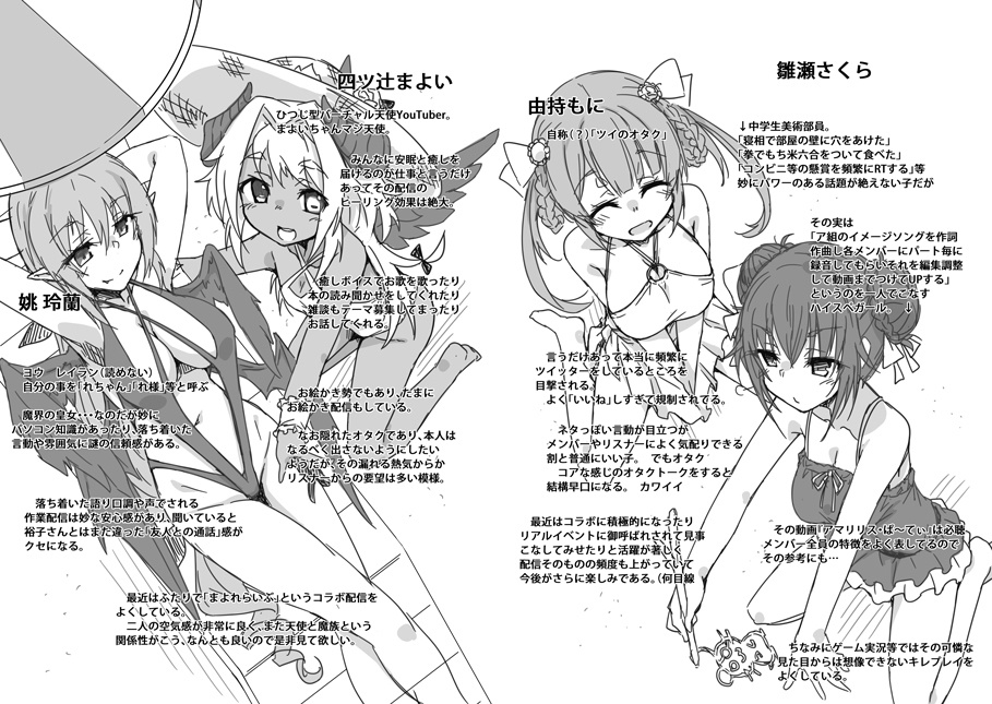 【Vtuber】ア組を布教する本【コピー本】