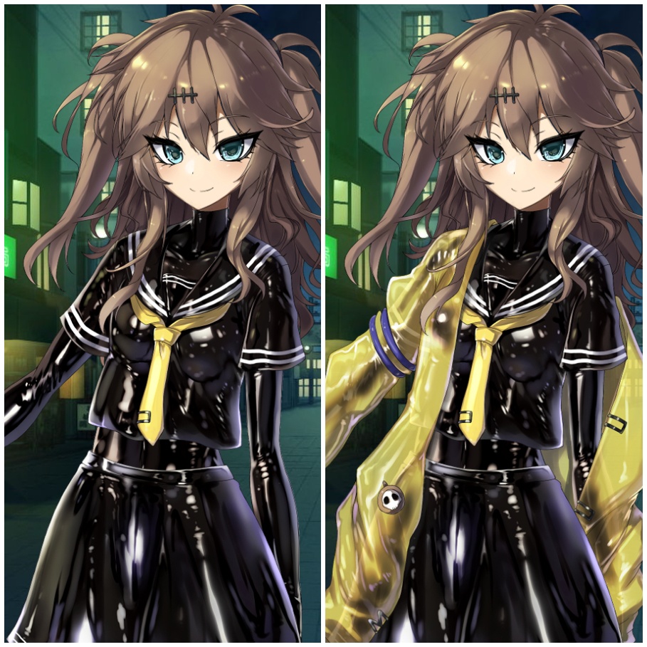 ラバースーツの春日部つむぎ / 立ち絵素材・Ver.2(Tiasti EDITION)