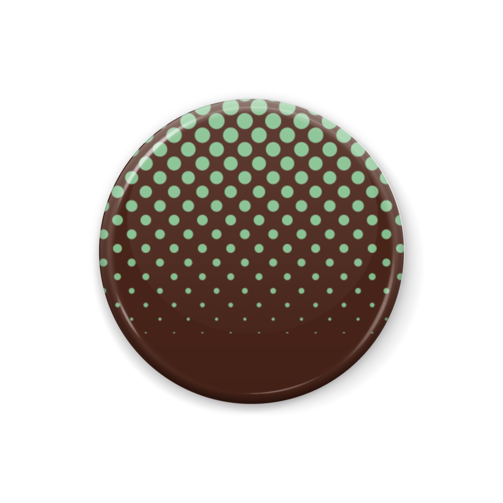 【缶バッジ】チョコ・ミント
