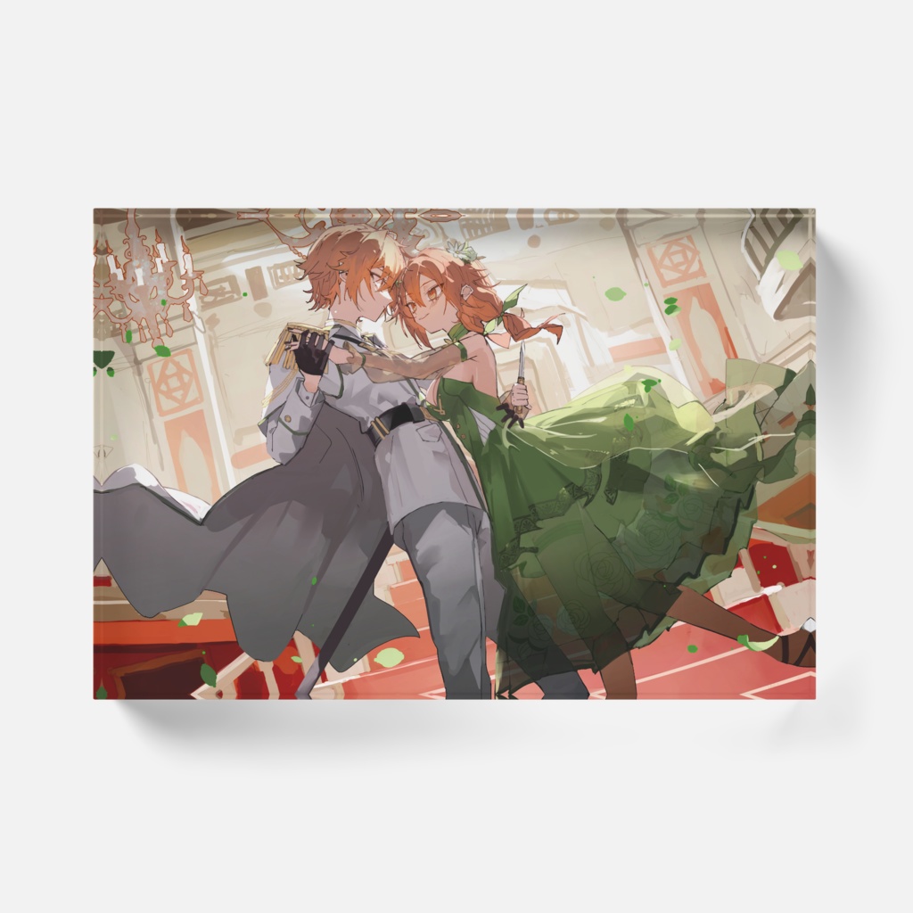 誕生日記念 アクリルブロック