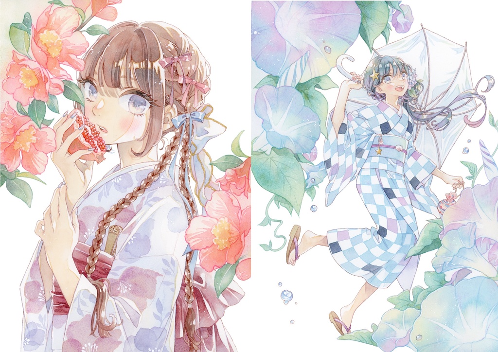 クリアポストカード2種