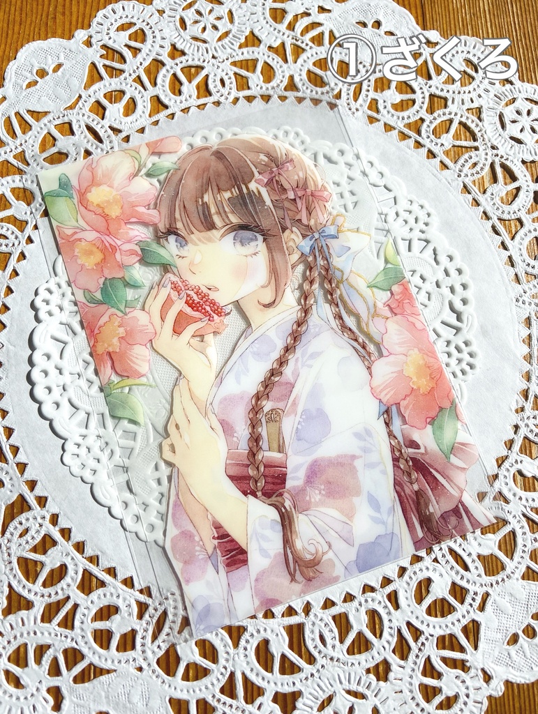 クリアポストカード2種