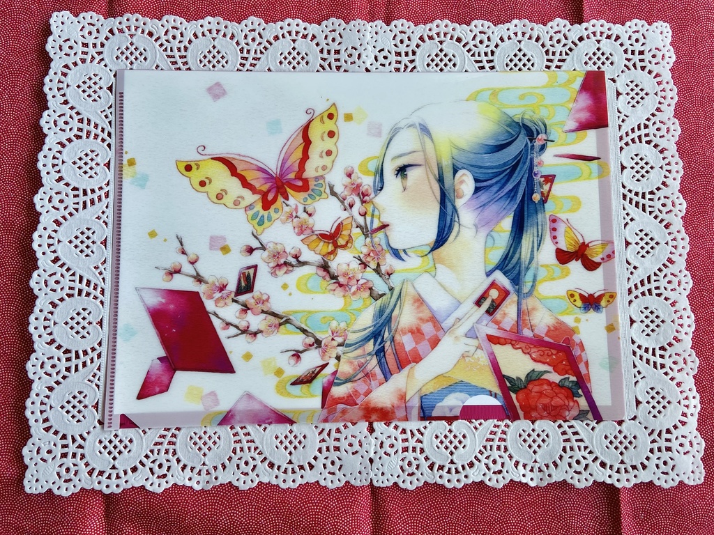 クリアファイル「花札」