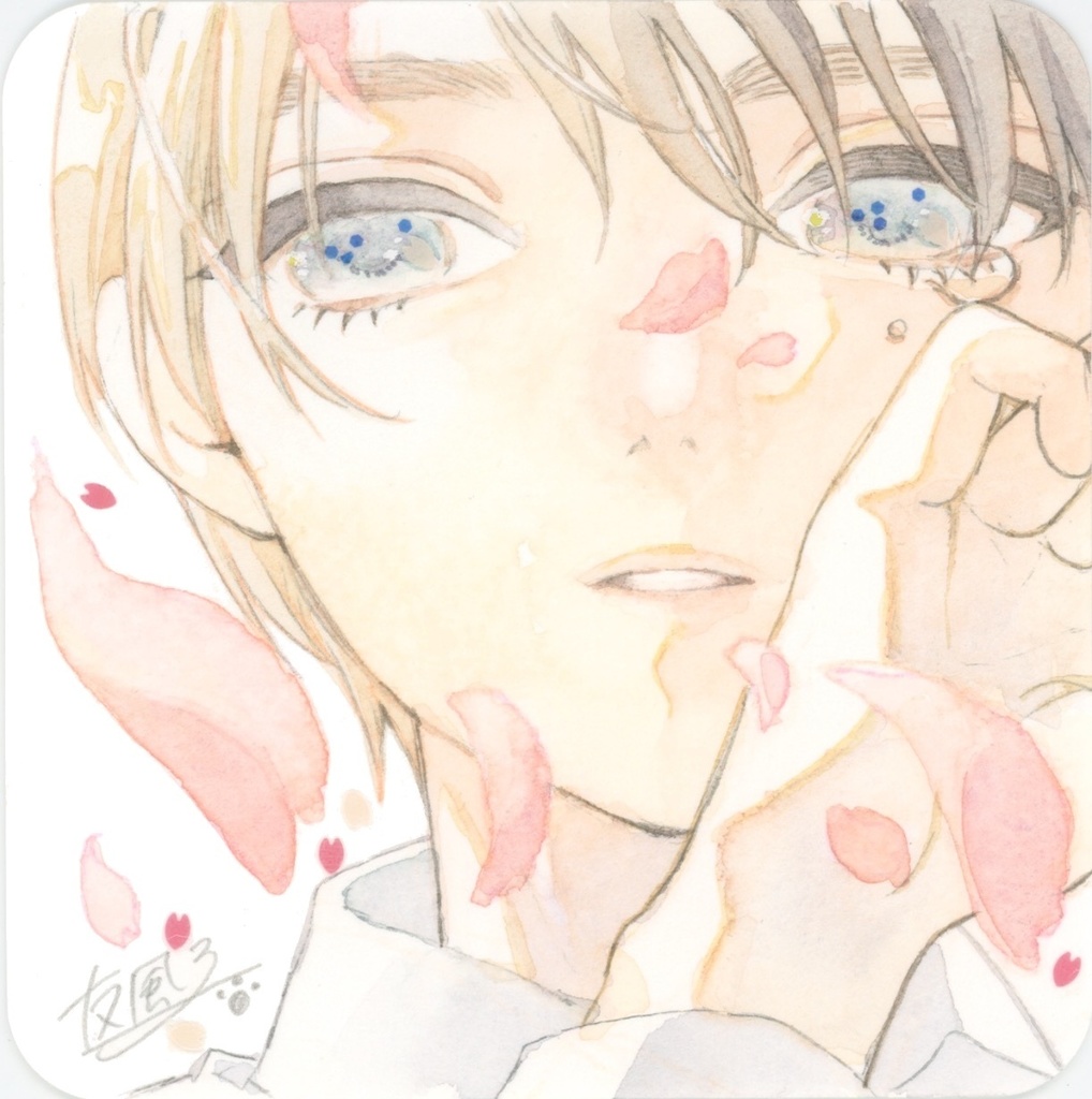 原画「桜吹雪」