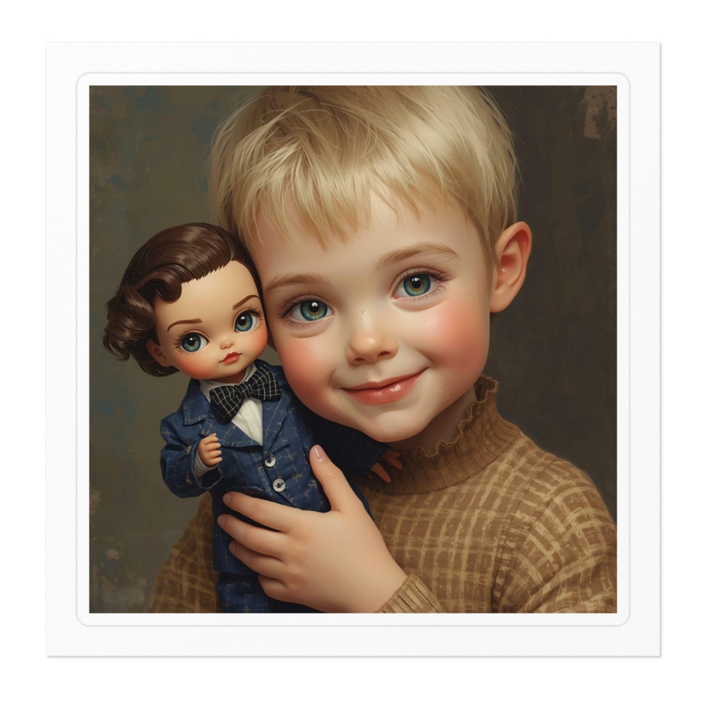 大切な家族(Boy)ステッカー