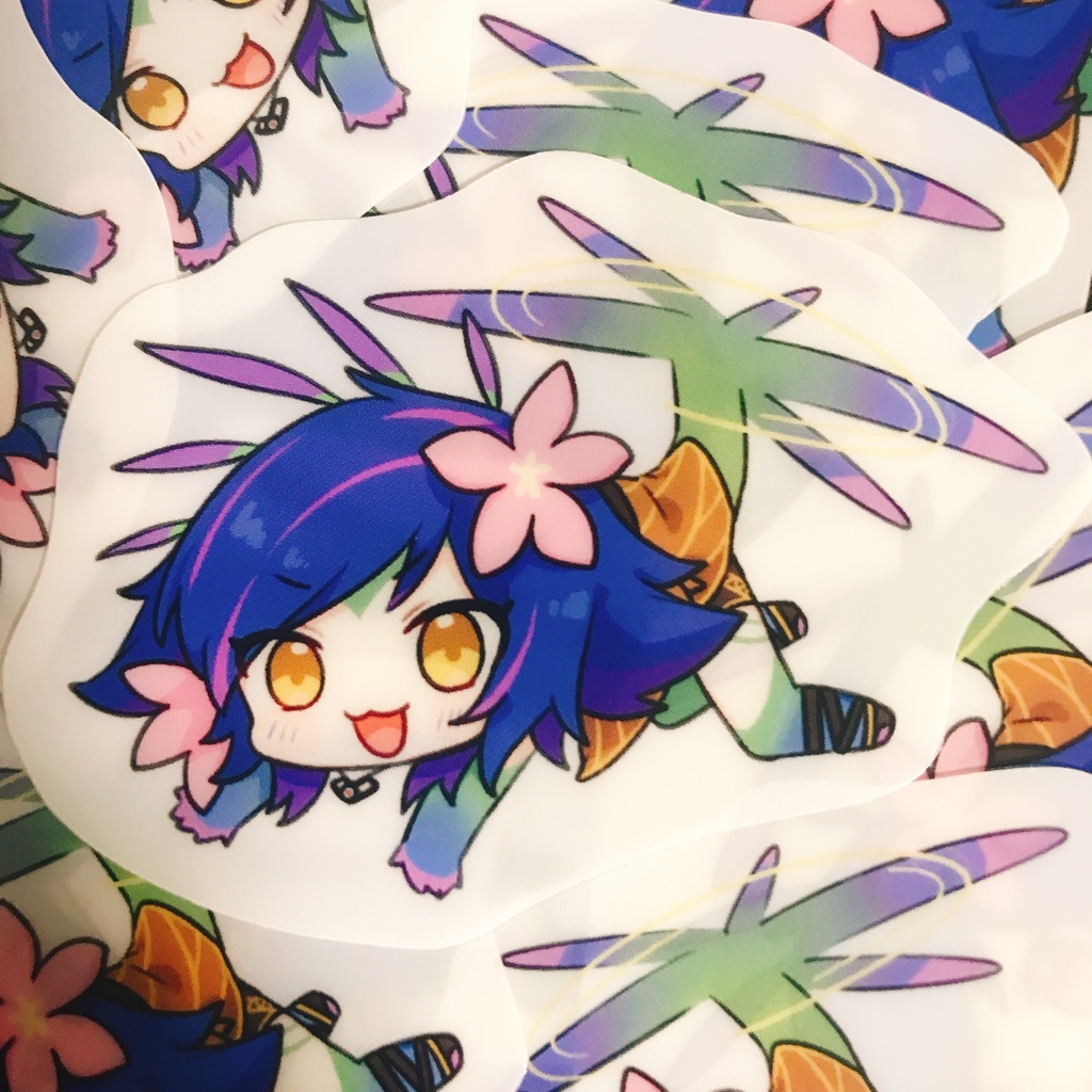 ニーコプターのステッカー