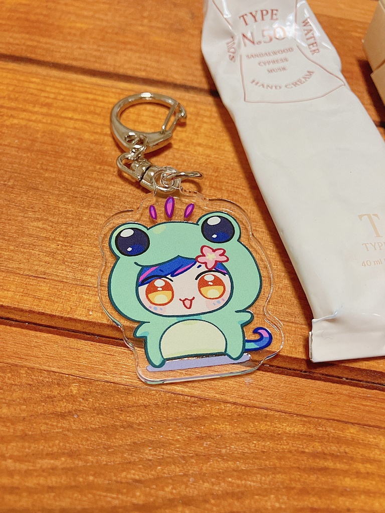 ちっこいカエルのニーコアクキー