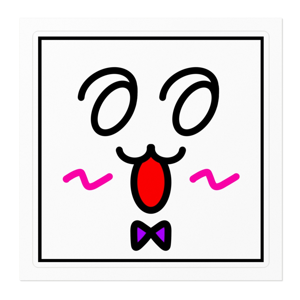 ようせいさんステッカー