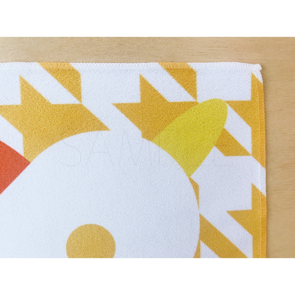 千鳥格子の棒棒鶏ハンカチ