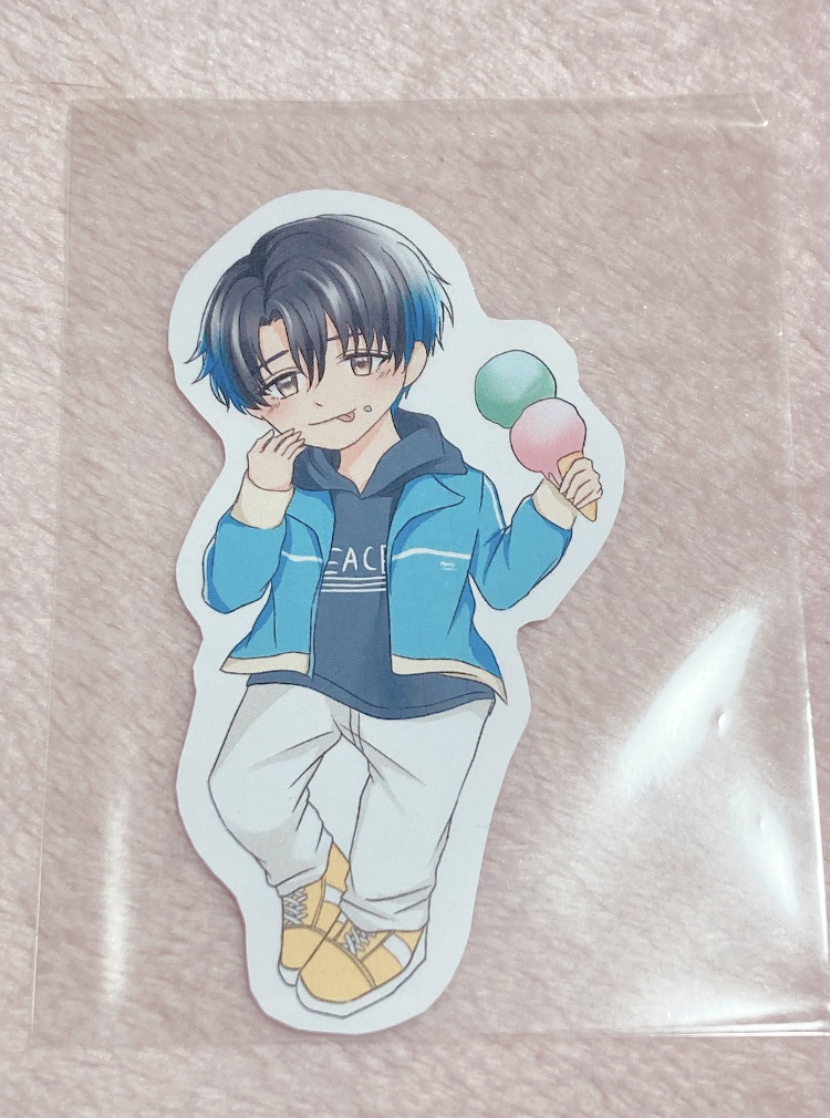 ちびいぬかい ステッカー