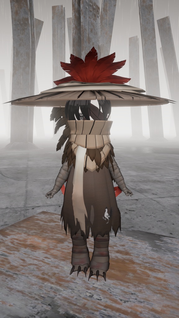 MAで着せられる! キプフェル用 黒獣酉 なりきりセット