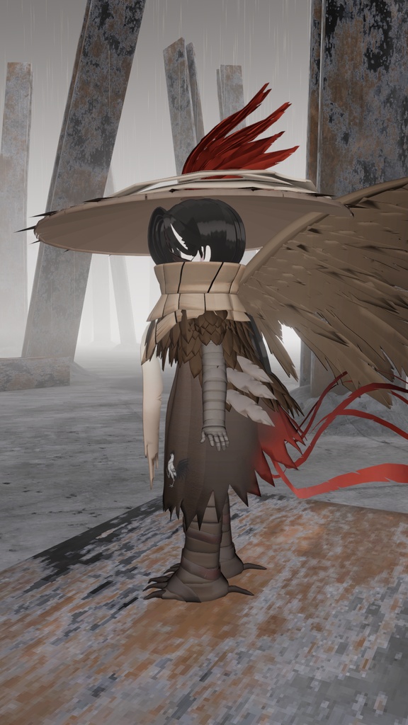 MAで着せられる! キプフェル用 黒獣酉 なりきりセット