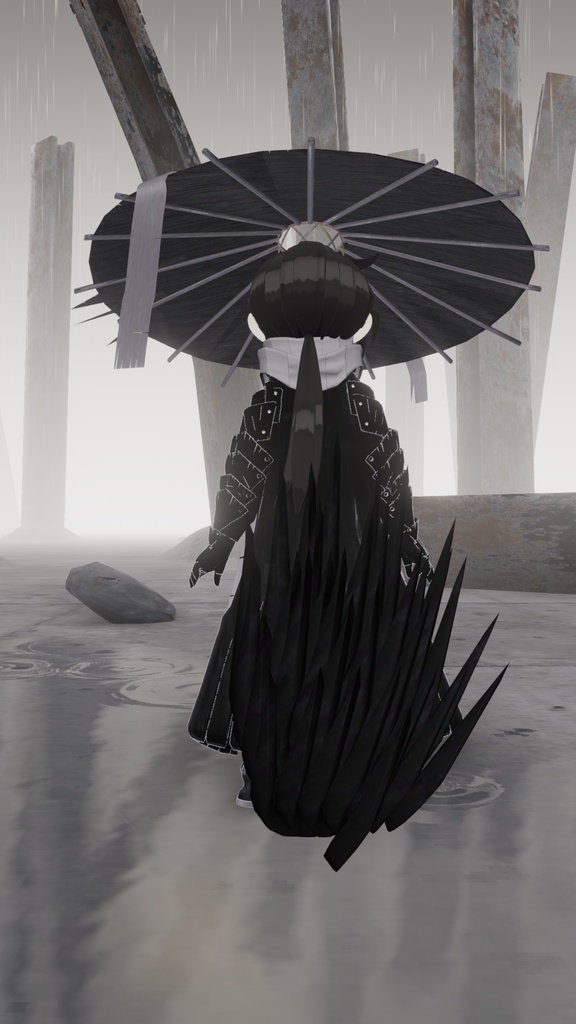 MAで着せられる! キプフェル用 黒獣 午 なりきりセット 2足歩行のみ