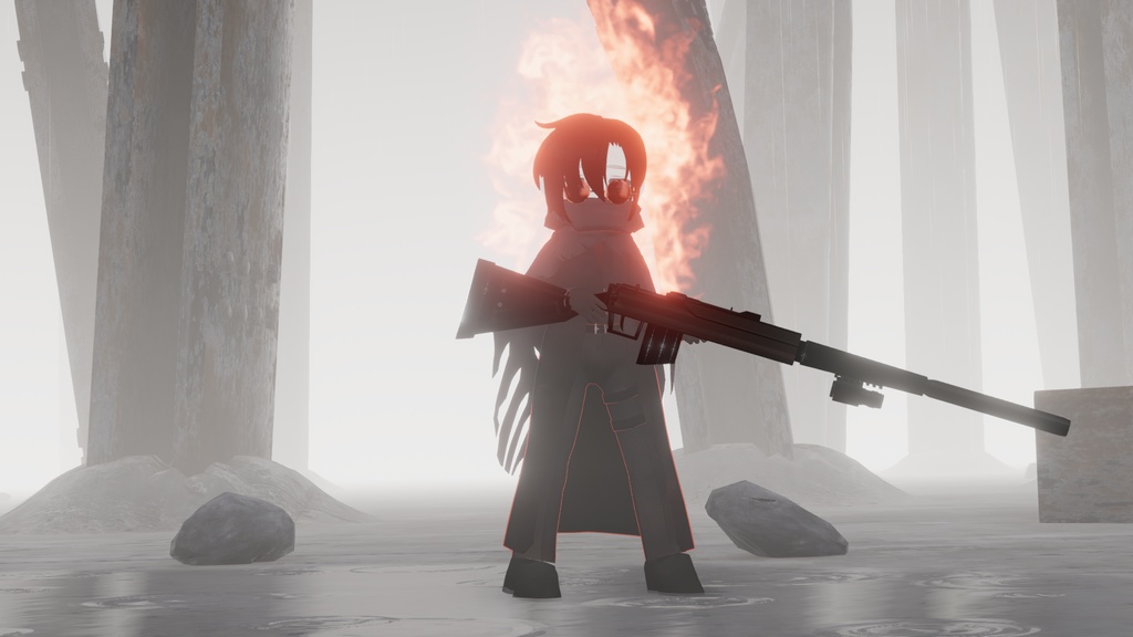 MAで楽々着せられる! キプフェル対応 N社EGO 凶弾を模したお洋服 今ならメガネも付いてくる!