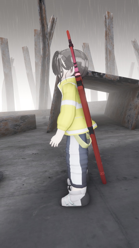 MAでポン着せ☆ きぷふぇる対応 エッジの向こう側に行った人が着てたかもしれないお洋服 武器付き!