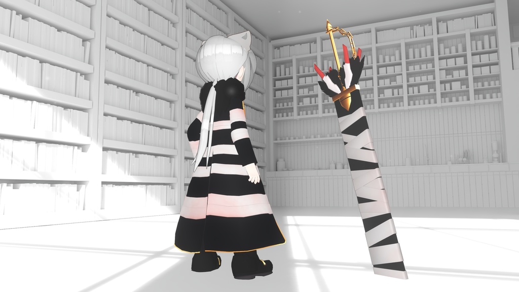 MAぽん着せ! 審判鳥EGOギフト セット【Iustitia et Iudicium 】キプフェル用 まめフレンズセミ対応