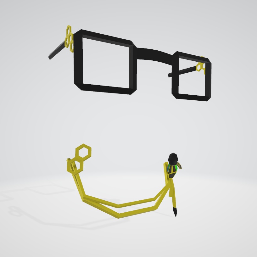 クマハチアバター用なりきりアクセサリー