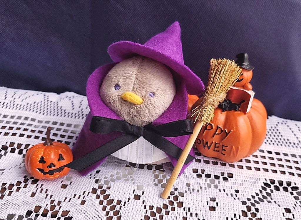 ハロウィン魔女マントセット