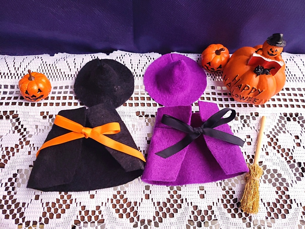 ハロウィン魔女マントセット