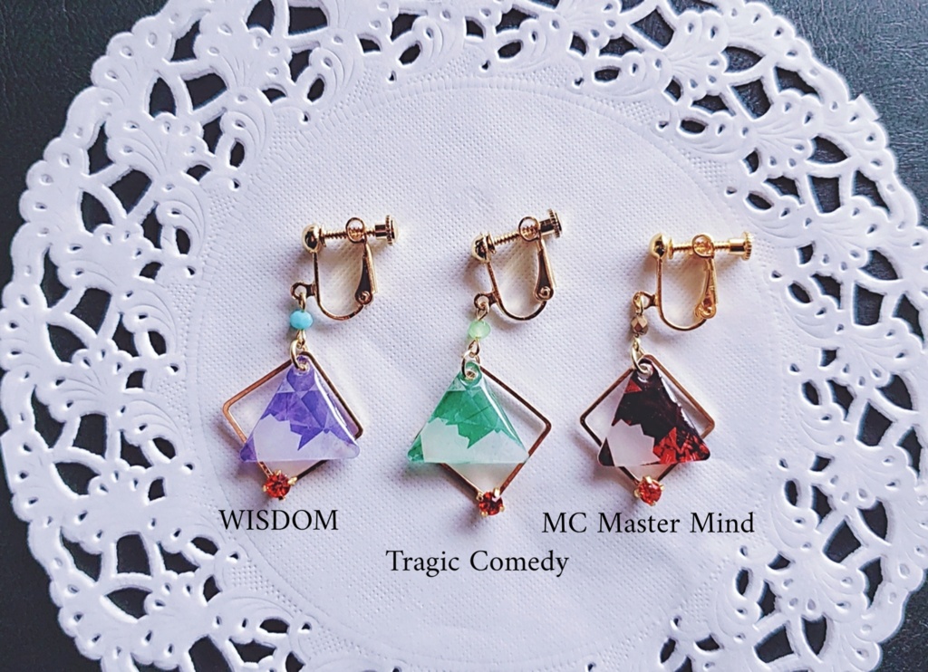 【ヒプマイ】キャライメージカラーピアス、イヤリング