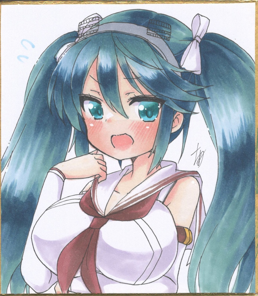 五十鈴ミニ色紙