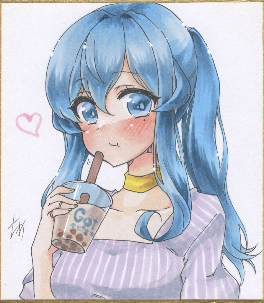 ゴトランドミニ色紙