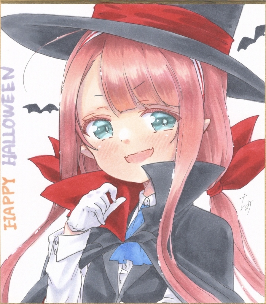 艦これ ミニ色紙 江風 ハロウィン - ちまめーちょ - BOOTH