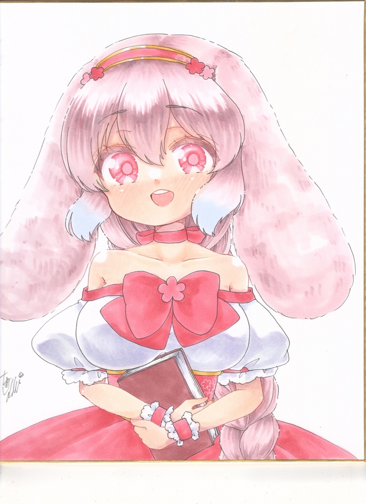 うちの子大色紙 花和はな