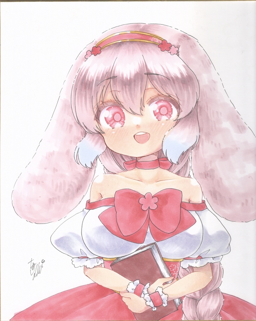 うちの子大色紙 花和はな