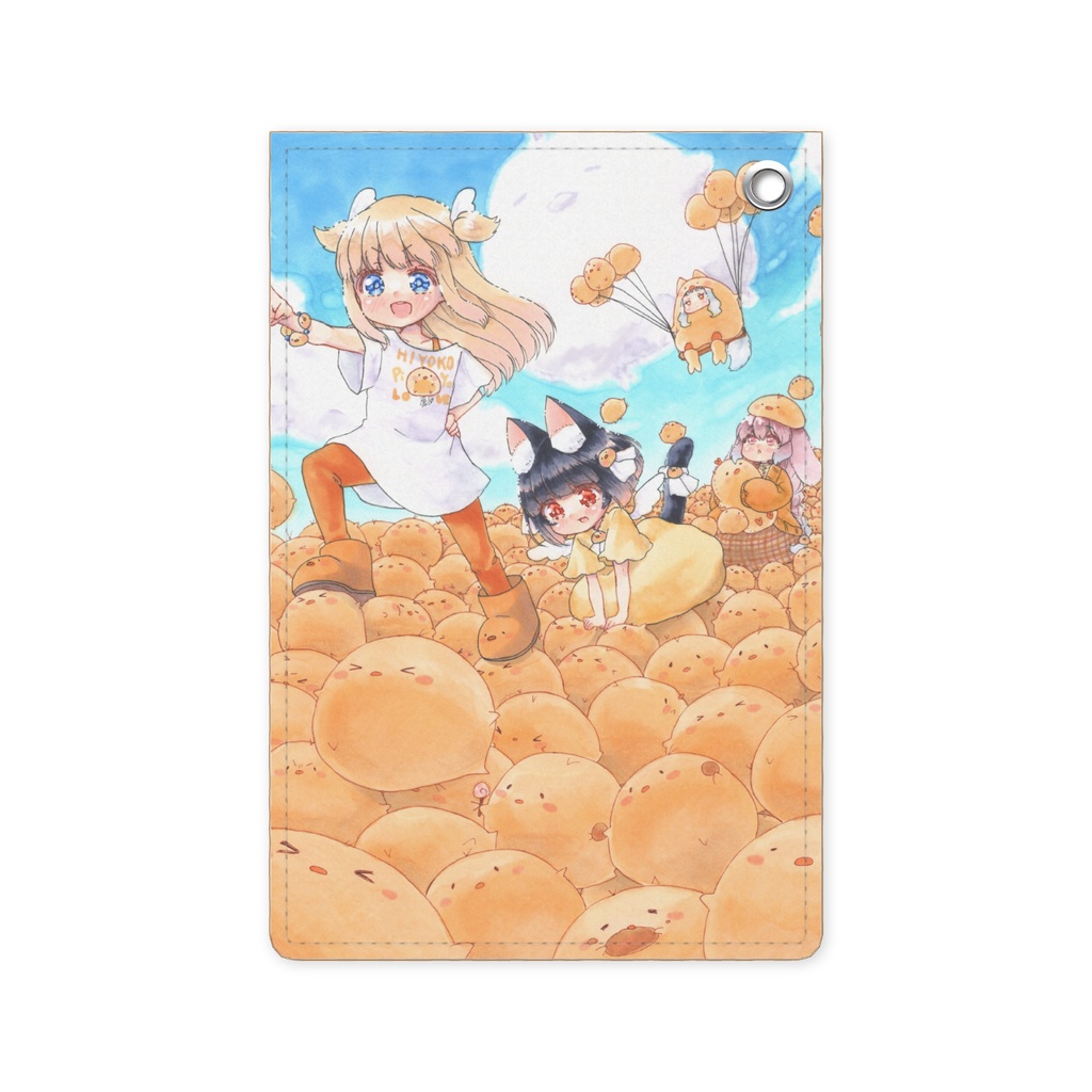 うちの子&ピヨちゃんピヨピヨパスケース