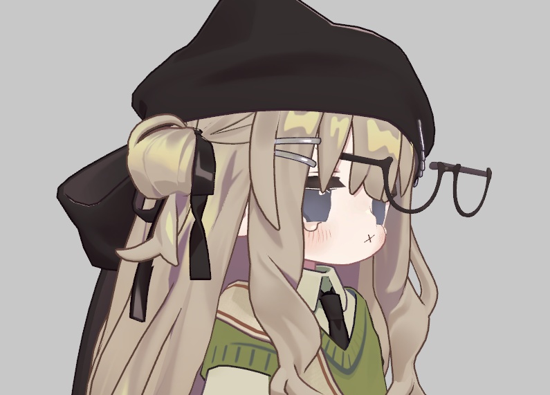 【無料】メガネ取られたら泣くやつ【キプフェル用】