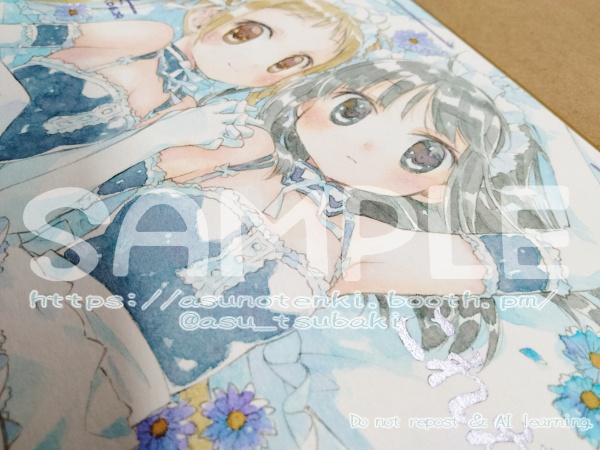 【受注制作】オーダーメイド直筆サイン色紙(大色紙27.2㎝×24.2㎝)(ミニ色紙 13.5cm×12.0cm)※ご依頼希望の方はご連絡ください