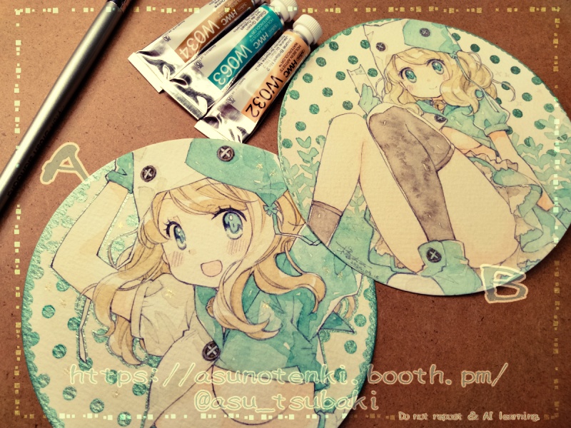 ミニイラスト原画