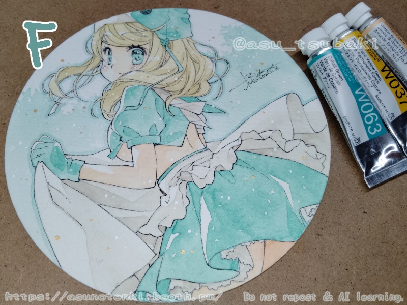 ミニイラスト原画(各種)