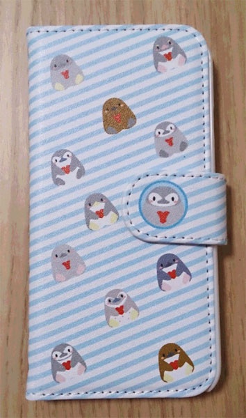手帳型スマホケース スライド式
