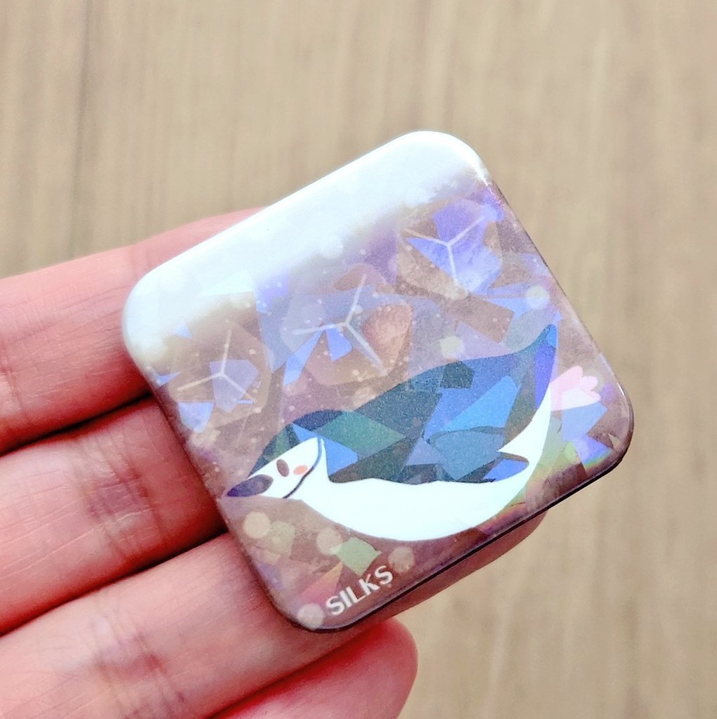 ペンペン喫茶ソーダ缶バッジ