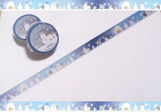 SNOWペンギンマスキングテープ