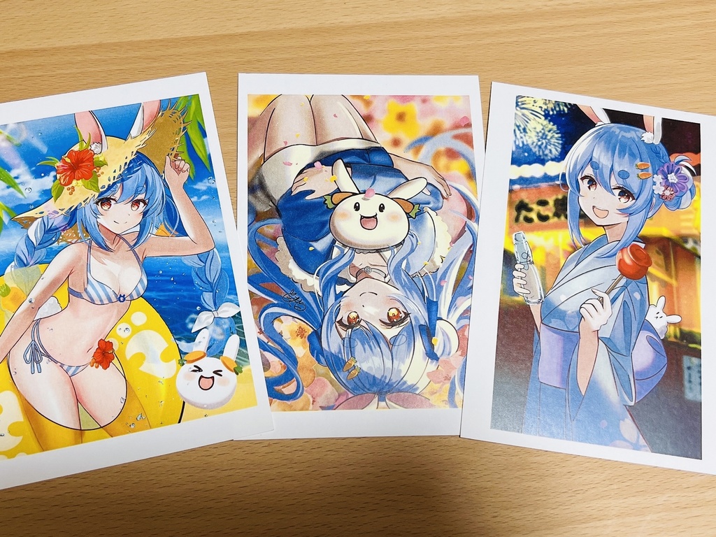 ホロライブ【兎田ぺこら】ポストカード