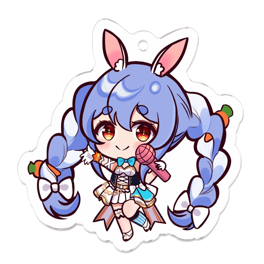 (非公式)アイドルぺこちゃんアクキー