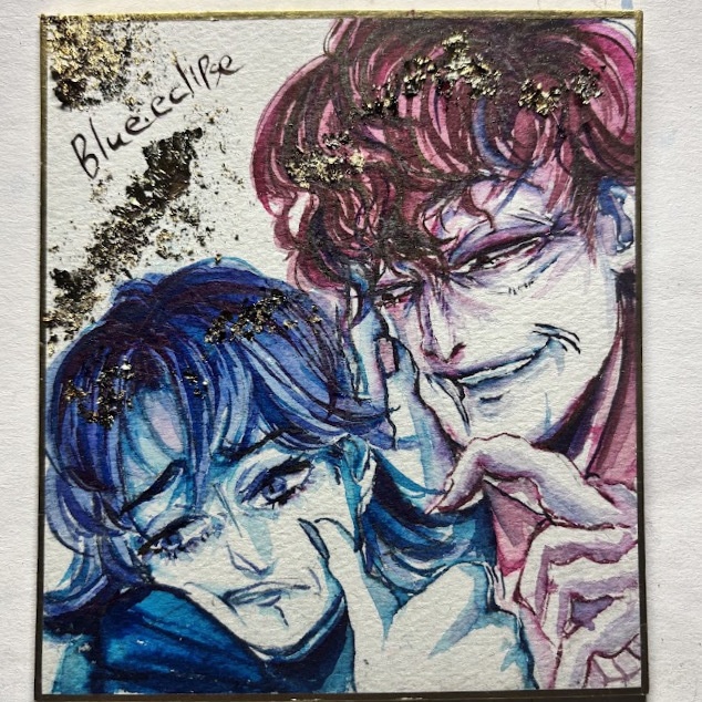 1/4直筆色紙④（主人公・マシュー）