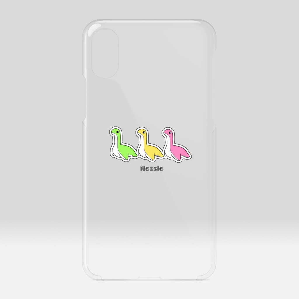 ネッシー iPhone クリアケース