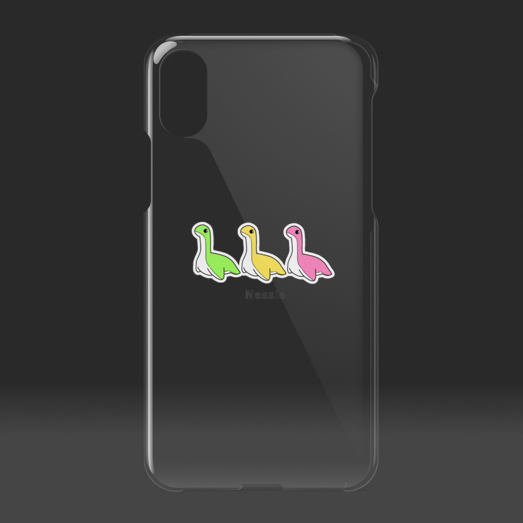 ネッシー iPhone クリアケース